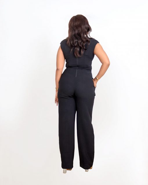 HaloGlow Black Jumpsuit