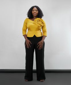 Yellow Luxe Blouse